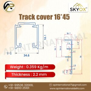 Track cover 16*45